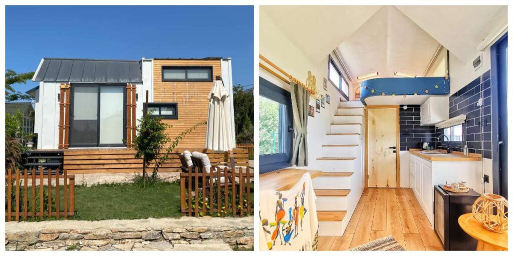 Tiny House Model with Mezzanine