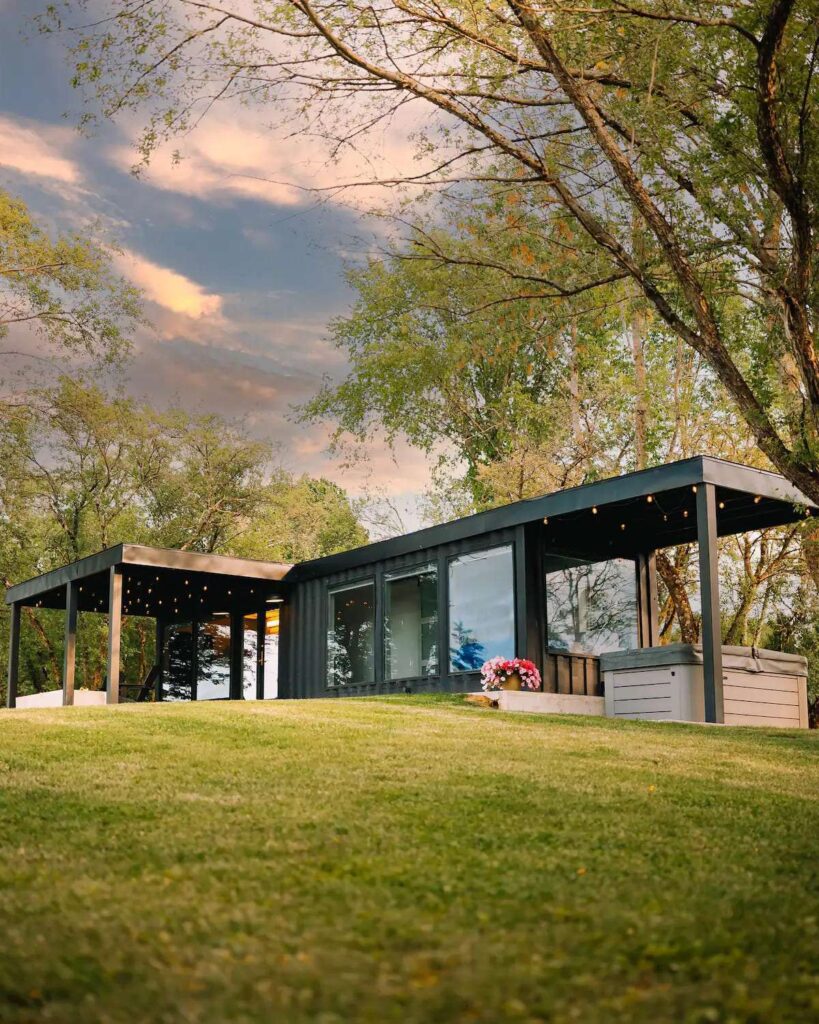 Shipping Container Turning into a Wonderful Home - Life Tiny House