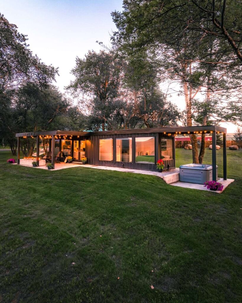 Shipping Container Turning into a Wonderful Home - Life Tiny House