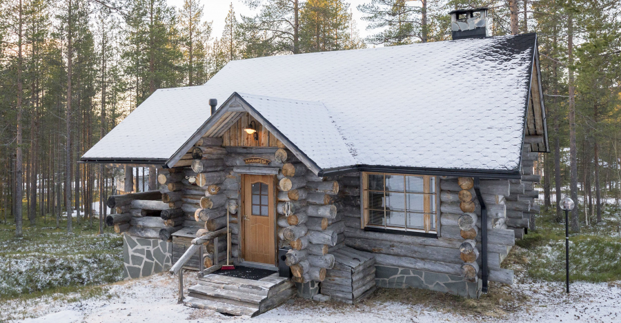 Authentic Wooden Cabin House
