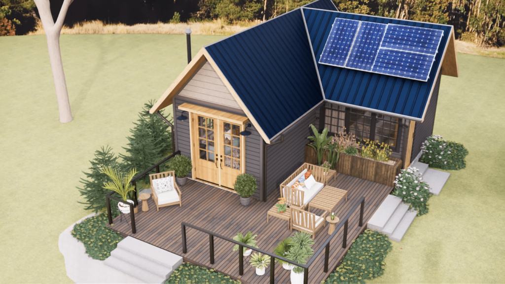 Comfortable and Stylish 50 Sqm Tiny House