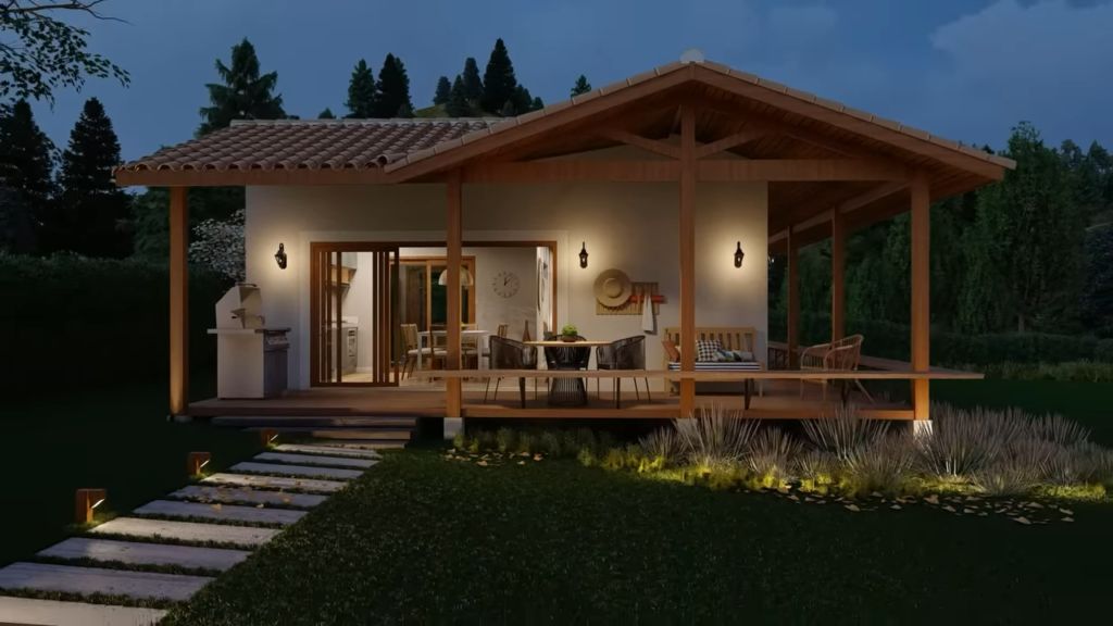 Practical Tiny House Intertwined With Nature - Life Tiny House