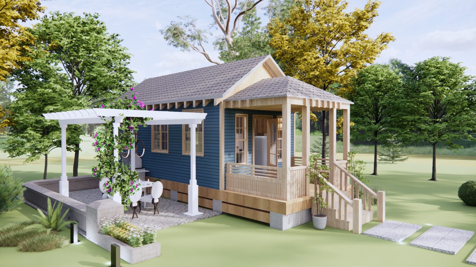 Explore This Cute Tiny House - Life Tiny House