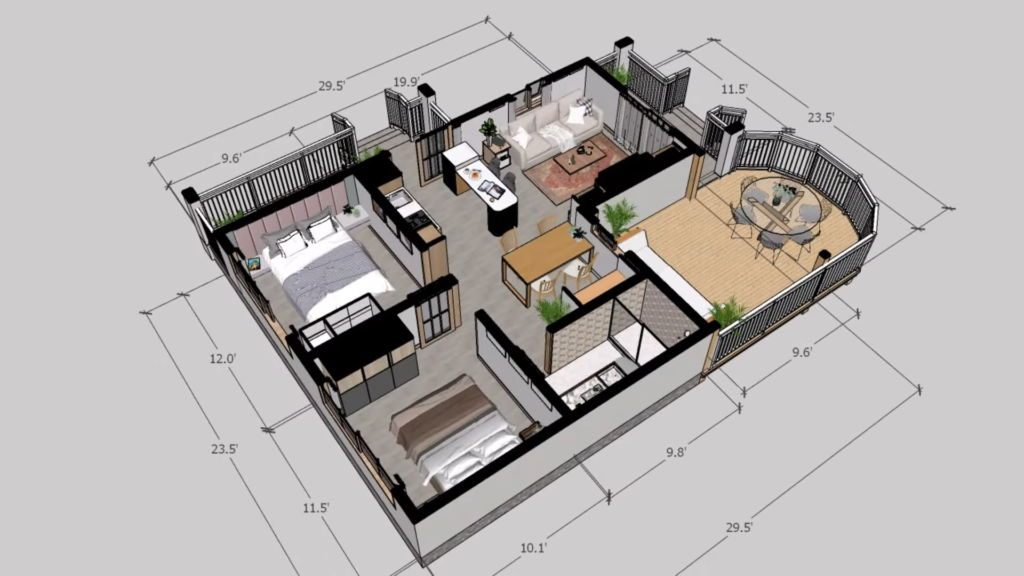 63 Sqm Tiny House With Style and Comfort - Life Tiny House