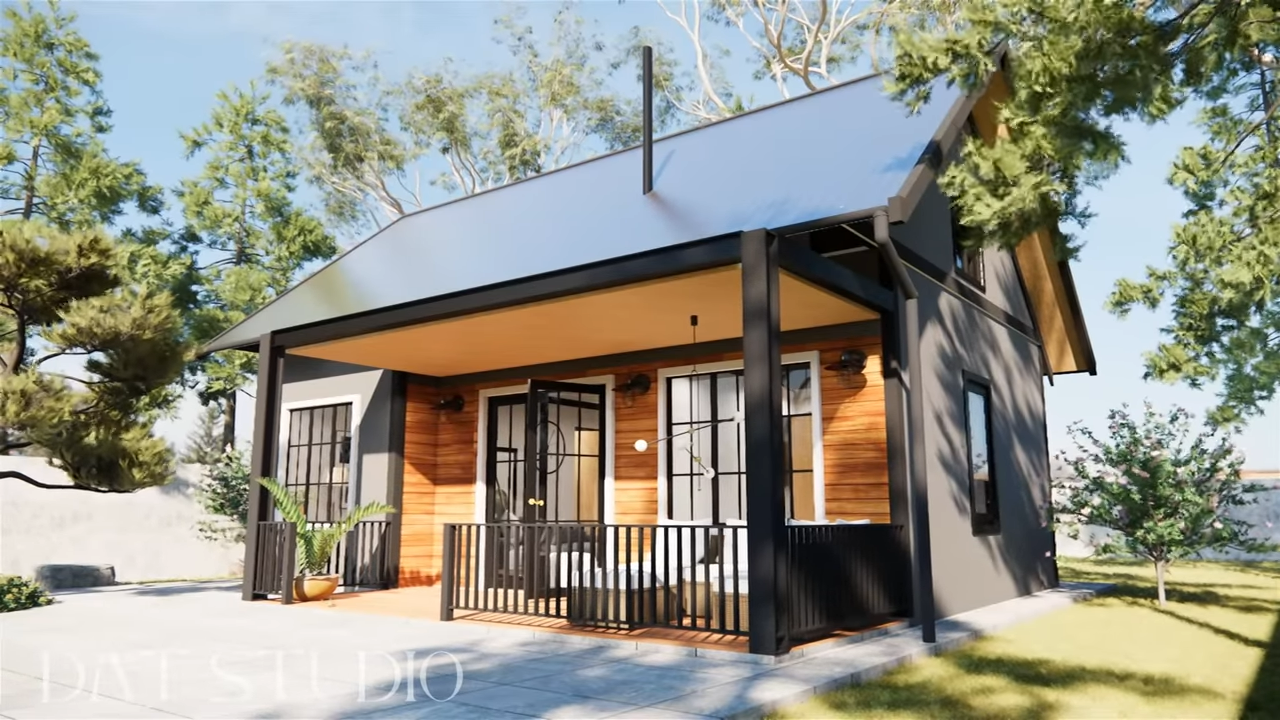 Adorable Two Bedroom Tiny House - Life Tiny House
