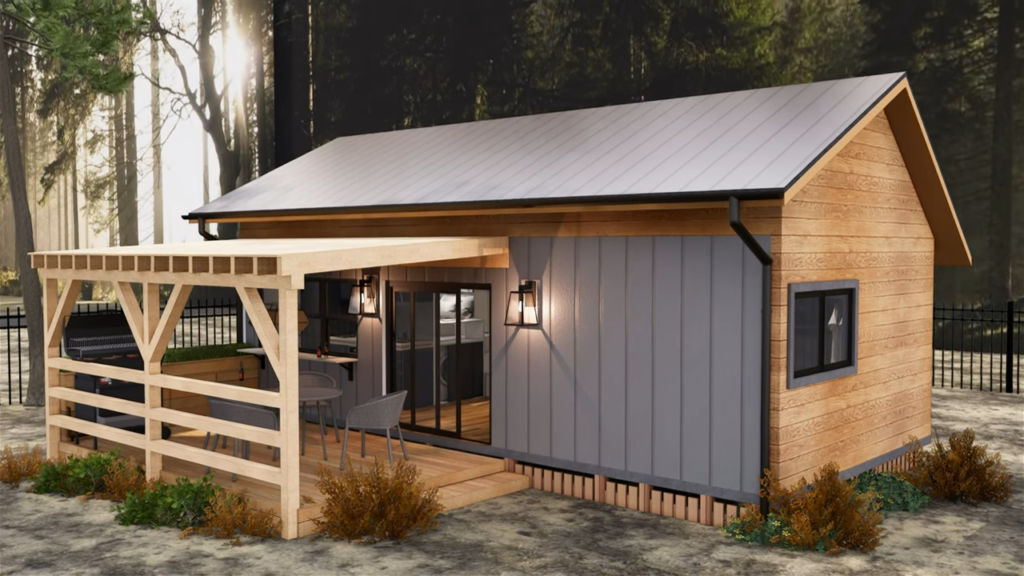 Eco Friendly Tiny Cabin House