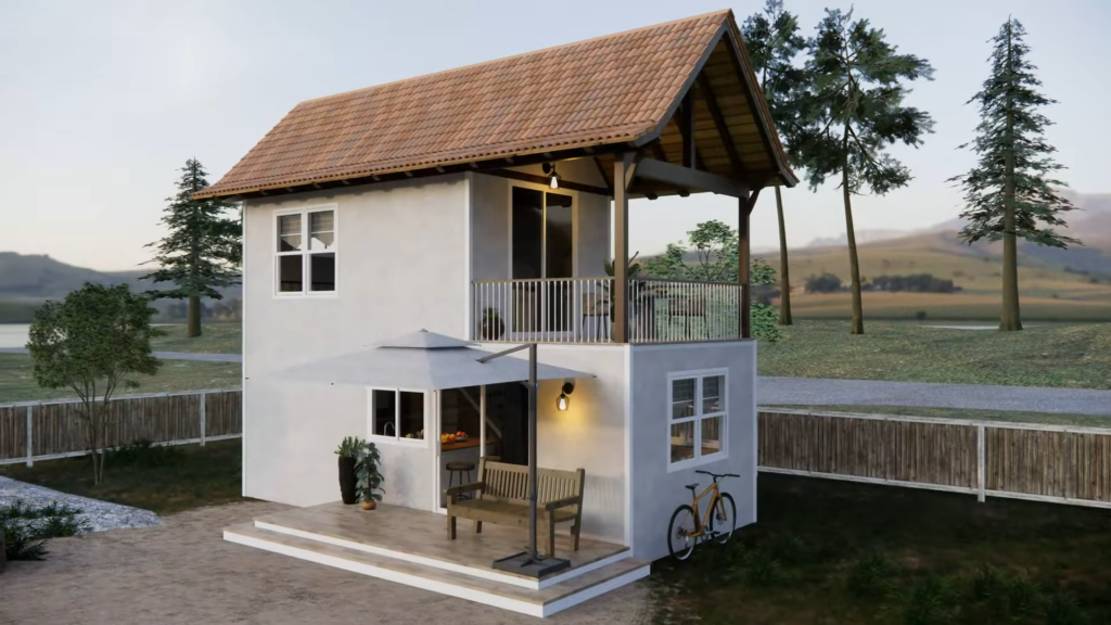 Great Two Storey Tiny House Idea