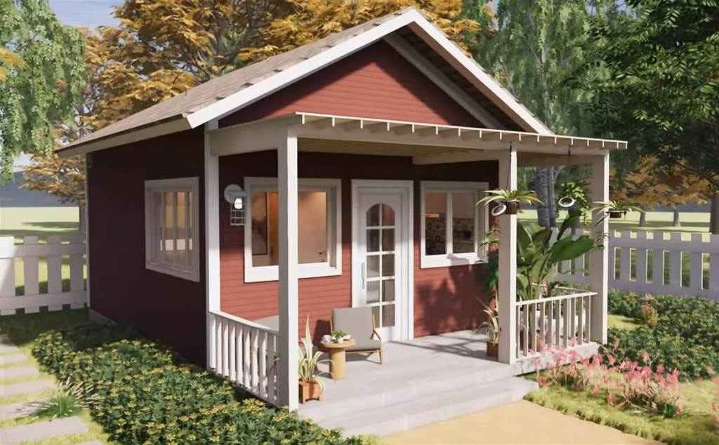 Mini Garden and Tiny House Design