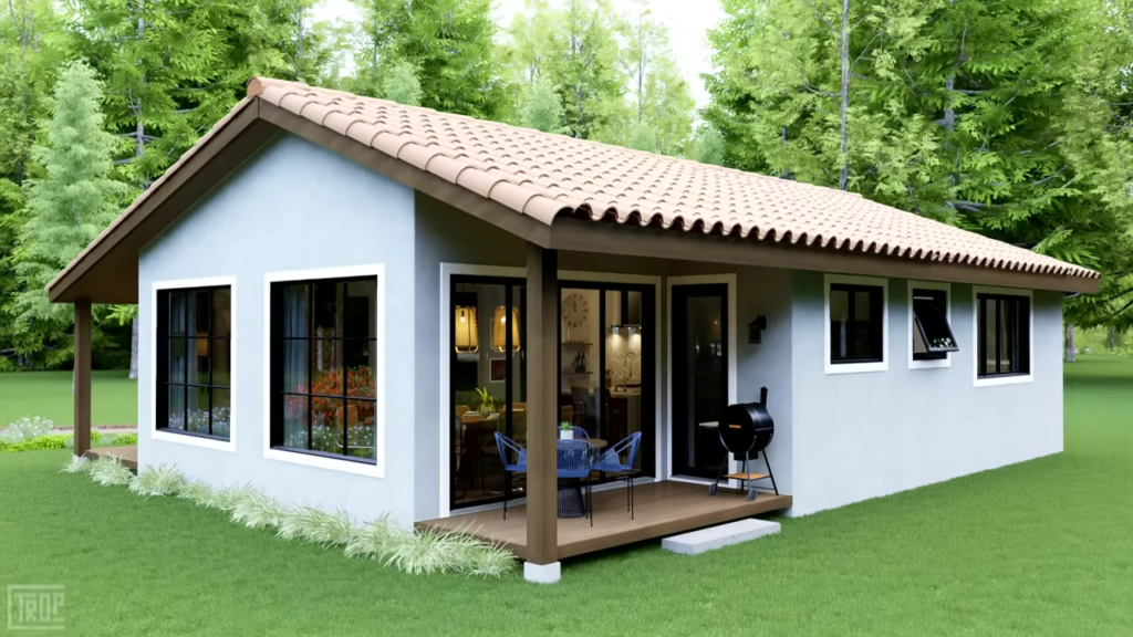 Rustic Outside, Modern Inside Tiny House