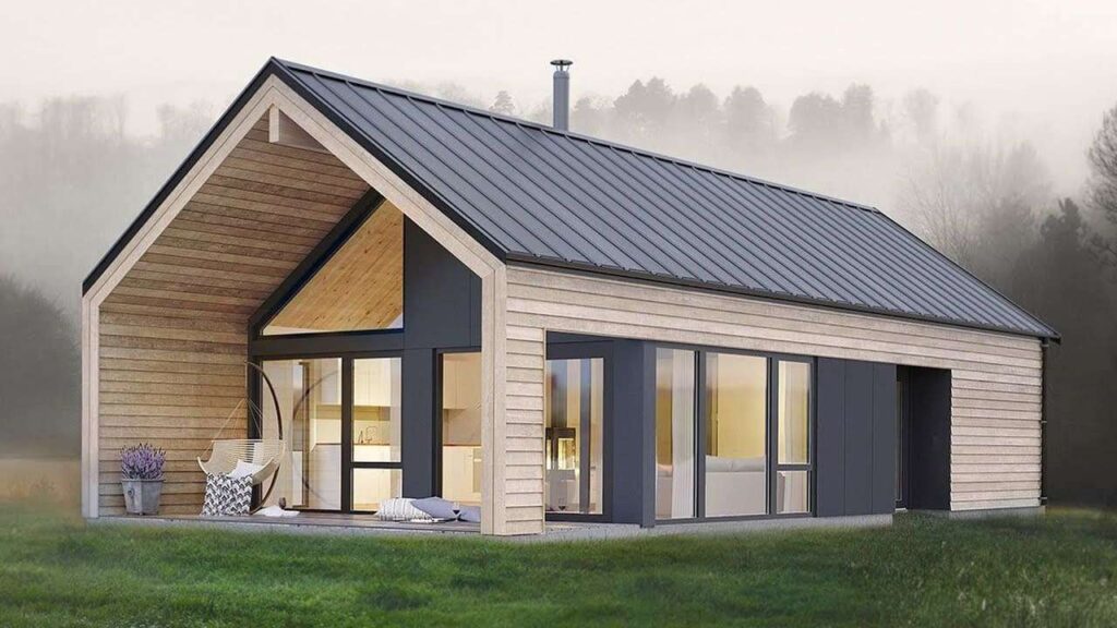 Modern Elegant Cabin House Design Plan