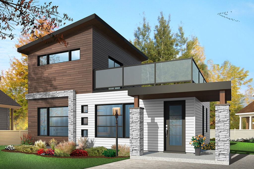 Naturally Designed Tiny House Plan