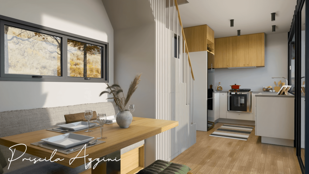 Image showcasing Tiny House Design with Solar Panels - Life Tiny House
